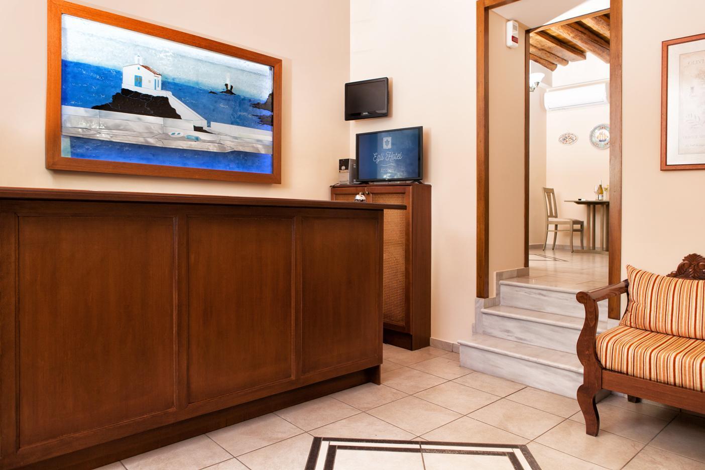 Egli Hotel Ándros Zewnętrze zdjęcie